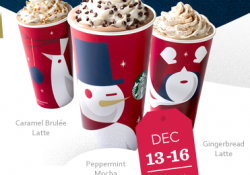 starbucks buy one get one free
