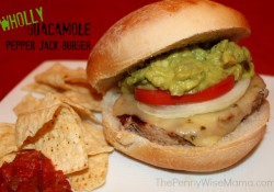 guacamole pepper jack burger