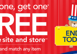 carter's buy one get one free sale