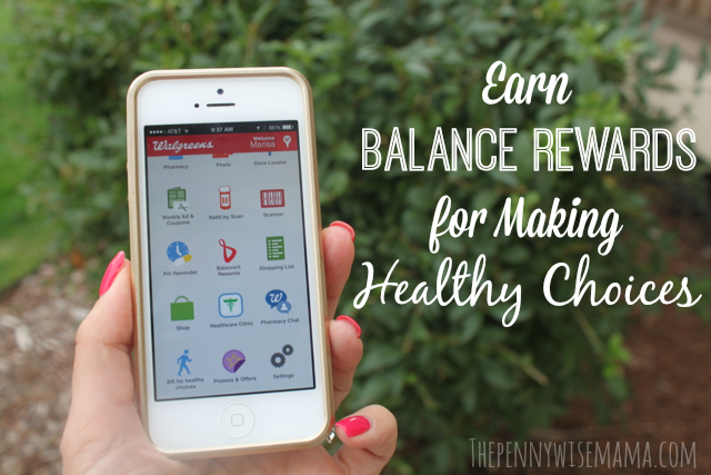 Earn Balance Rewards at Walgreens for Making Healthy Choices