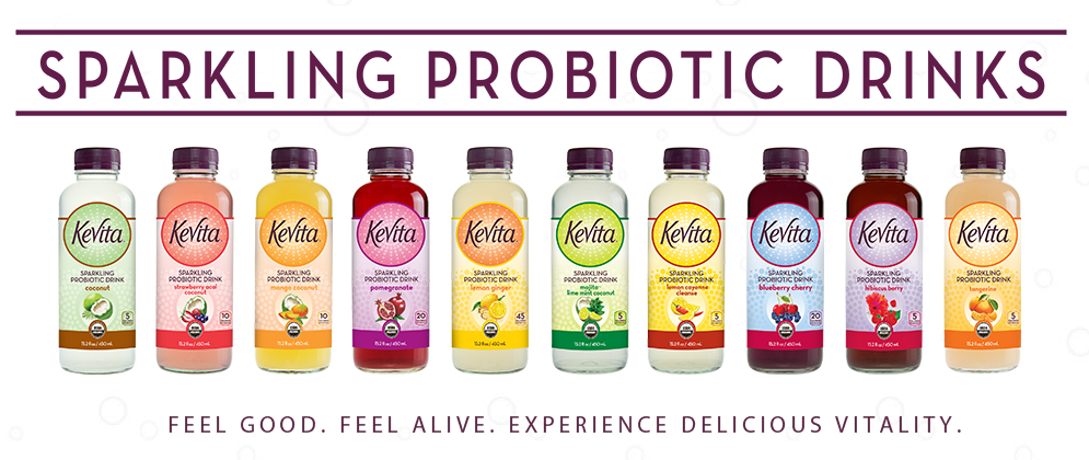 KeVita Sparkling Probiotic Drinks The PennyWiseMama