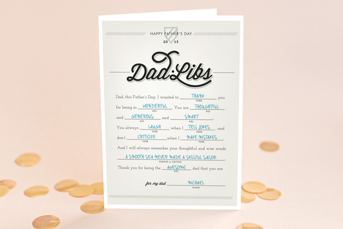 Father's Day Cards from Minted 