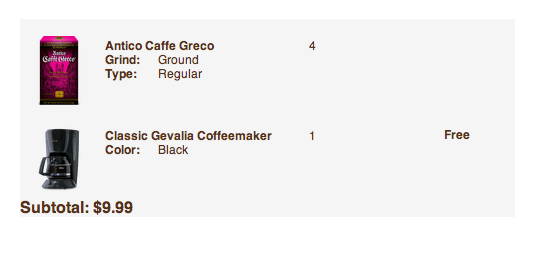 Geneva, Kitchen, Gevalia Coffee Maker