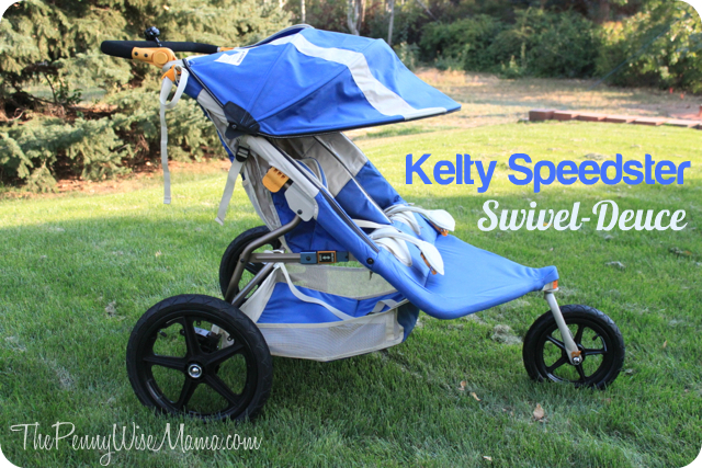 kelty kids double stroller