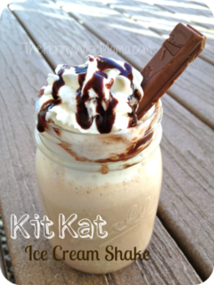 kit kat ice cream shake