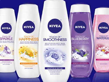 nivea body wash