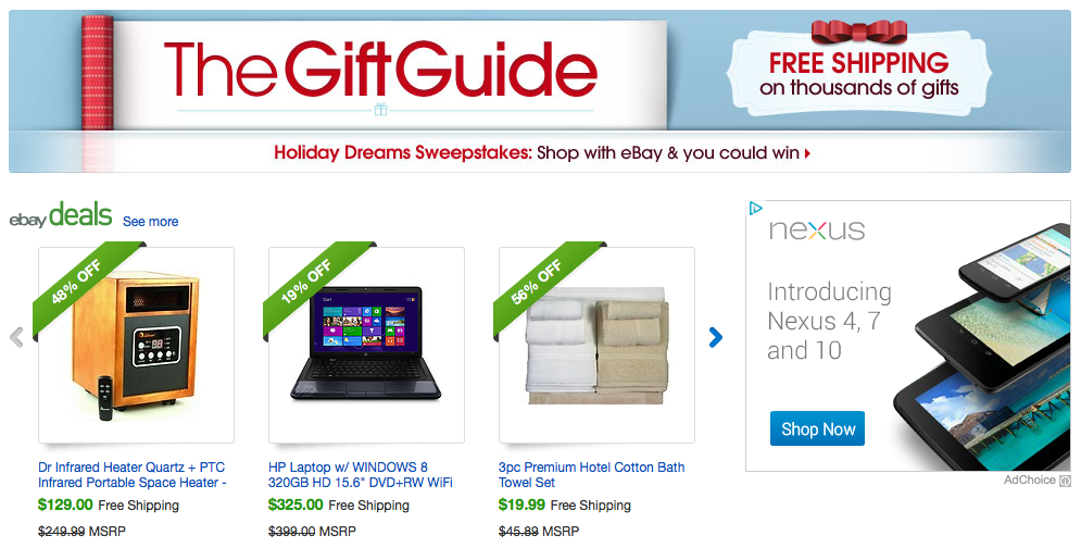 ebay gift guide