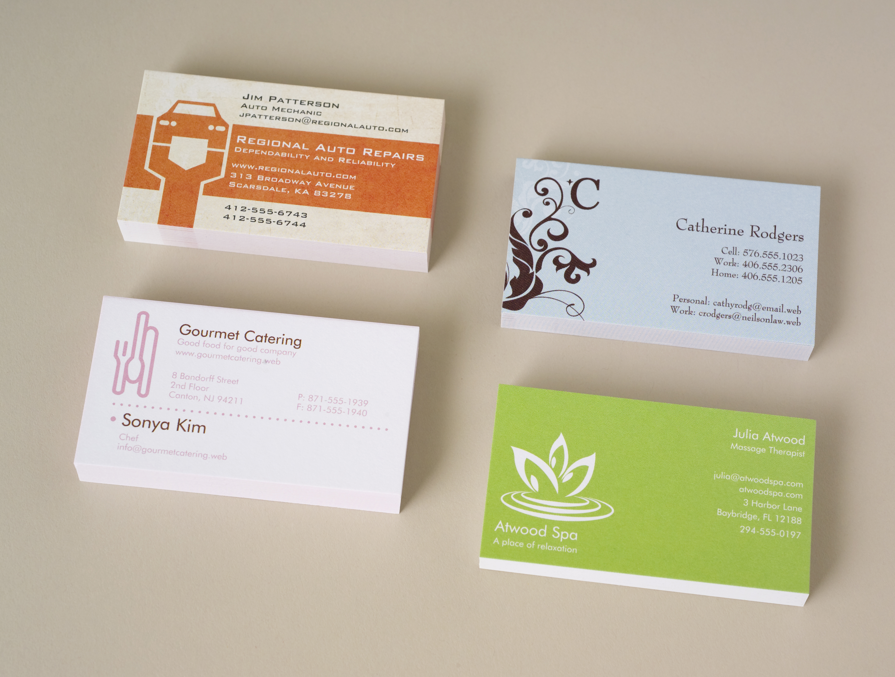 free print at home business card templates