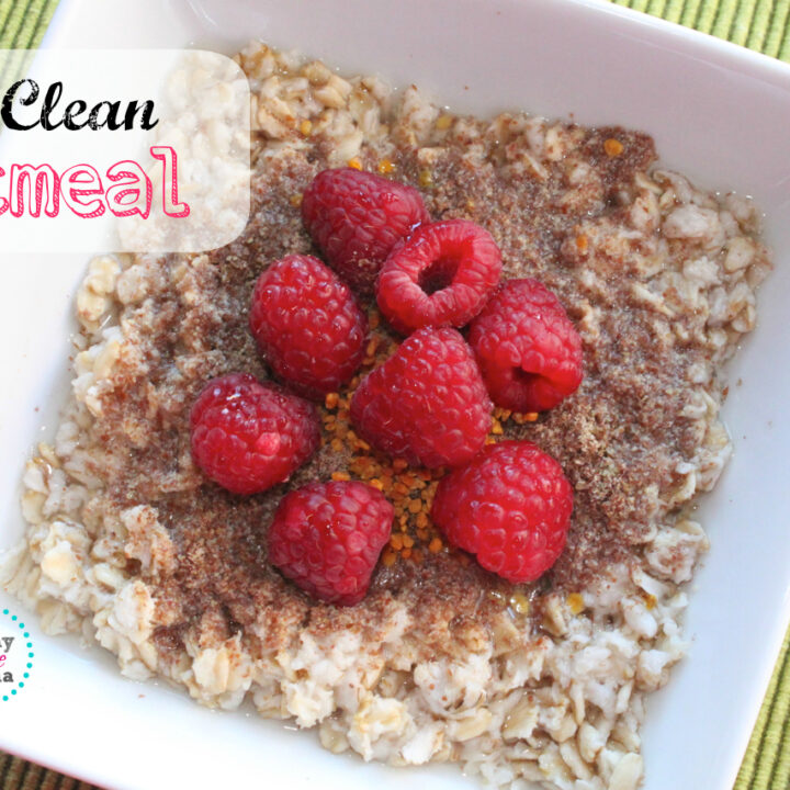 eat clean oatmeal