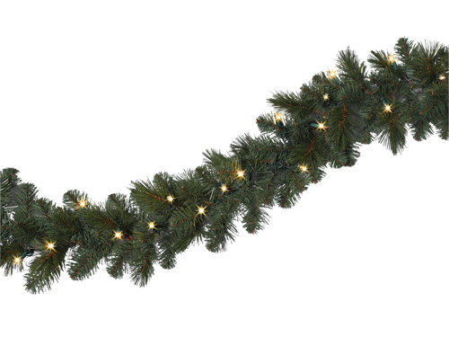 Treetopia Lit Pine Garland Review - The PennyWiseMama