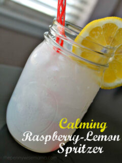 natural calm calming raspberry-lemon spritzer