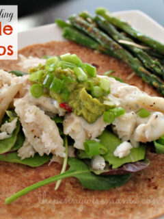 Quick & Easy Baja-Style Fish Tacos #eatclean #cleaneating