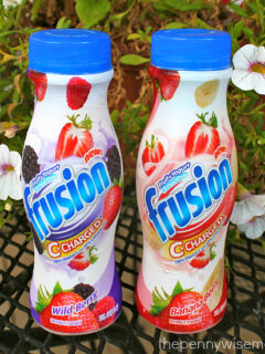 frusion c-charged yogurt smoothie