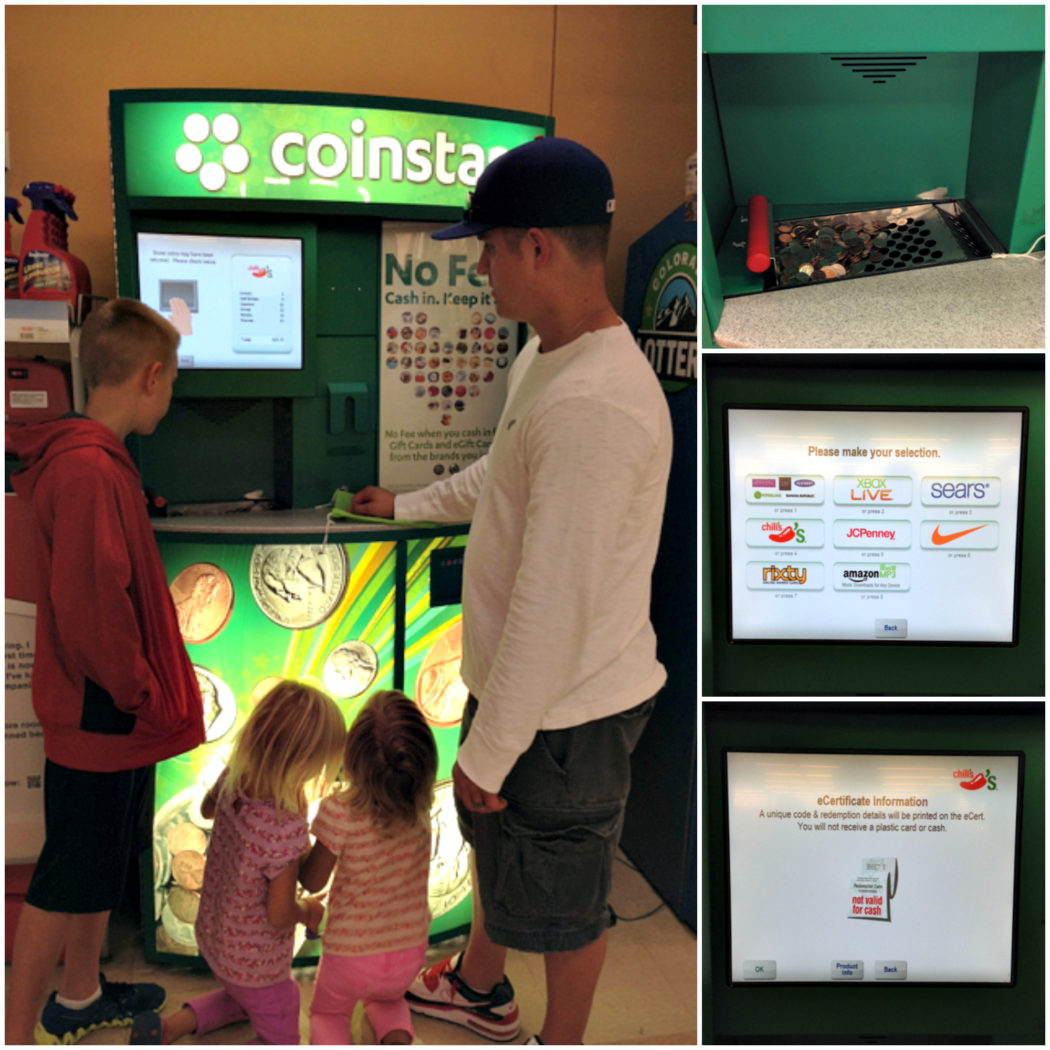 Cash in Your Coins for Gift Cards with Coinstar The PennyWiseMama