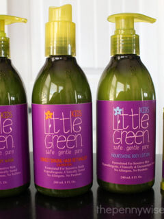 little green kids bath body care