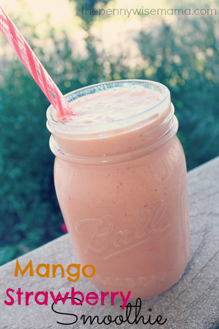 Mango Strawberry Smoothie Recipe