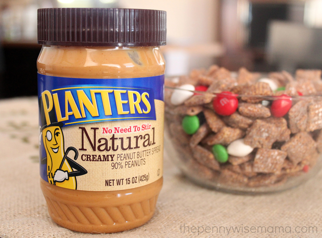 Reindeer Chow with Planters Peanut Butter
