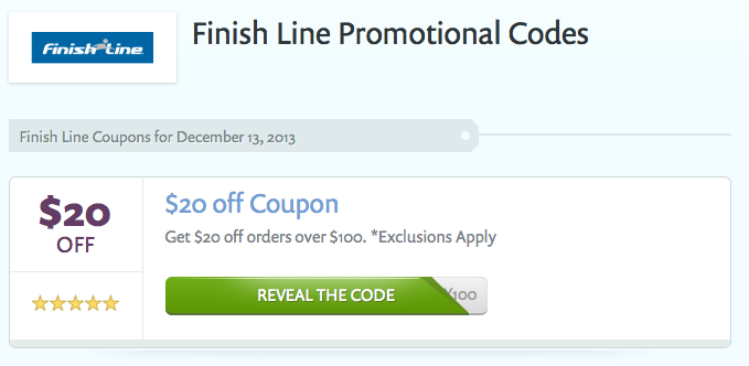 promo code for finish line