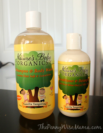 Nature's Baby Organics shampoo conditioner