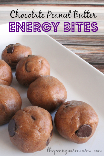 Chocolate Peanut Butter Protein Energy Bites