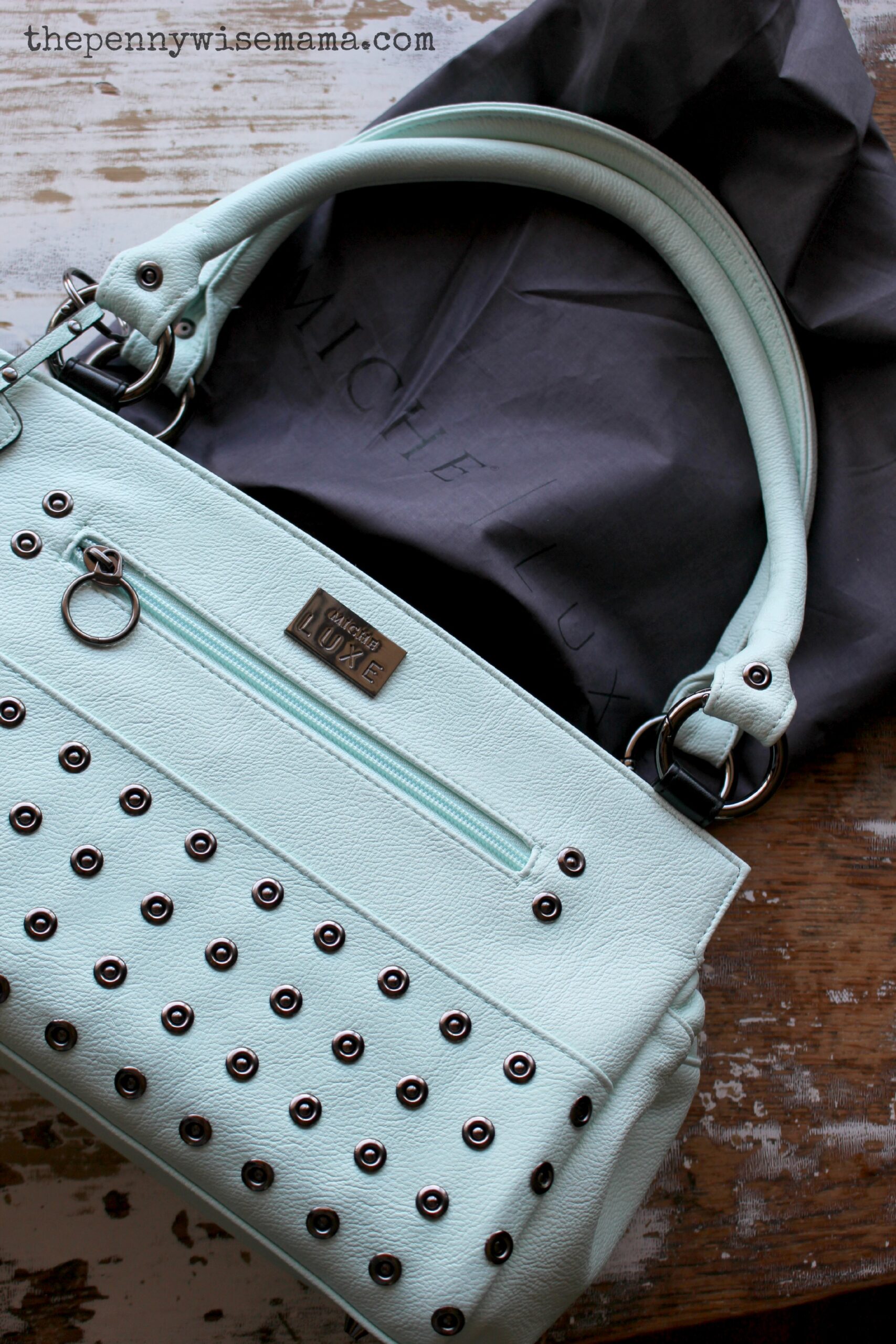 Authentic Womens Miche Luxe Leather Handbag Purse
