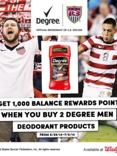 Degree Deodorant at Walgreens