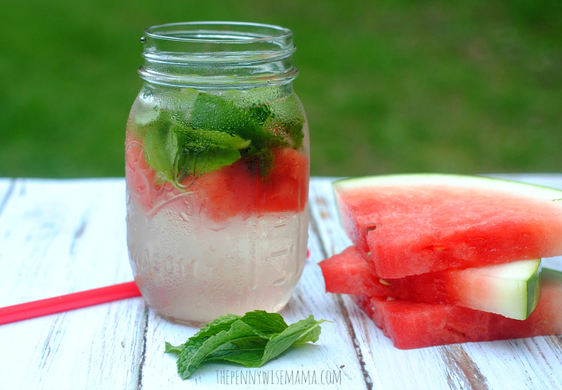 Watermelon Mint Detox Water
