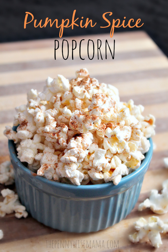 Pumpkin Spice Popcorn