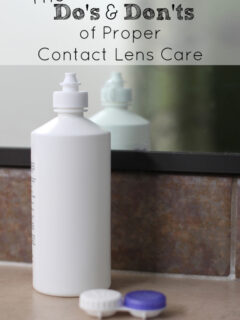 Proper Contact Lens Care