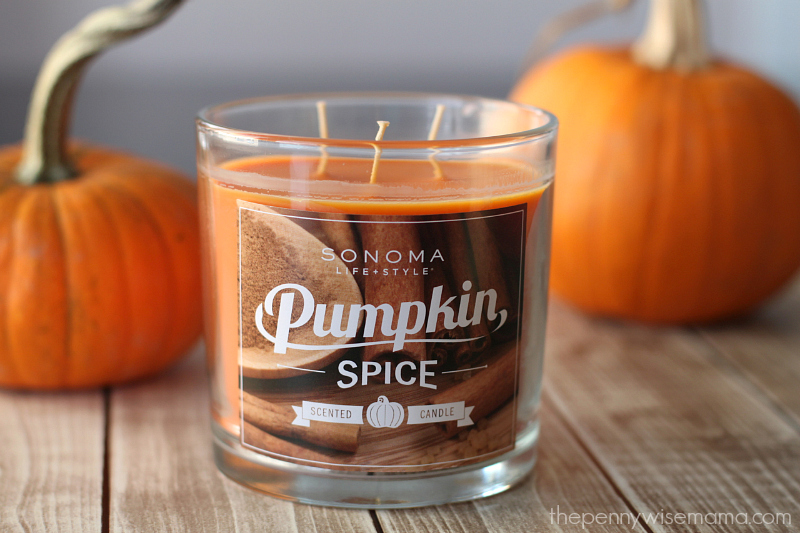 Pumpkin Spice Candle - Fall Home Decor Ideas