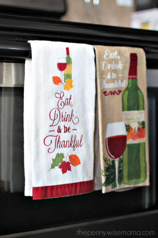 Harvest Kitchen Towels - Fall Home Decor Ideas