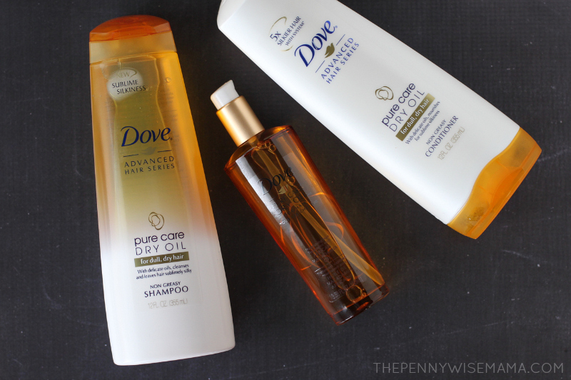 Dove Pure Care Dry Oil Collection