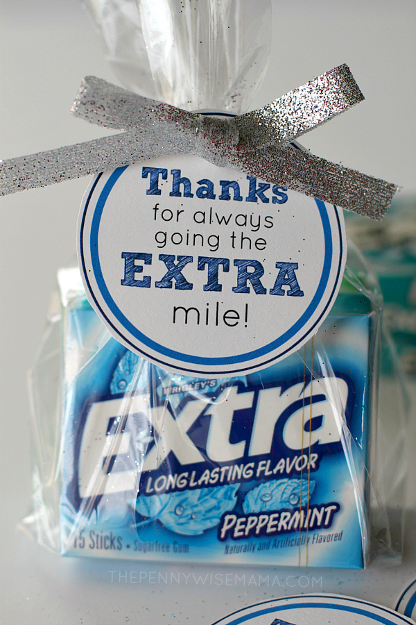DIY Gift Bag with Extra Gum