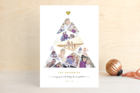 Minted Folded Card