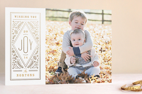 Minted Flat Holiday Card