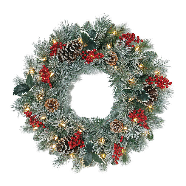 Christmas Wreath from Kmart