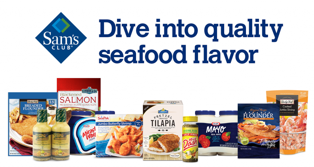Find high-quality seafood at Sam's Club