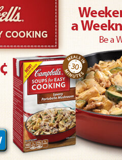 Campbell's Soups for Easy Cooking Coupon