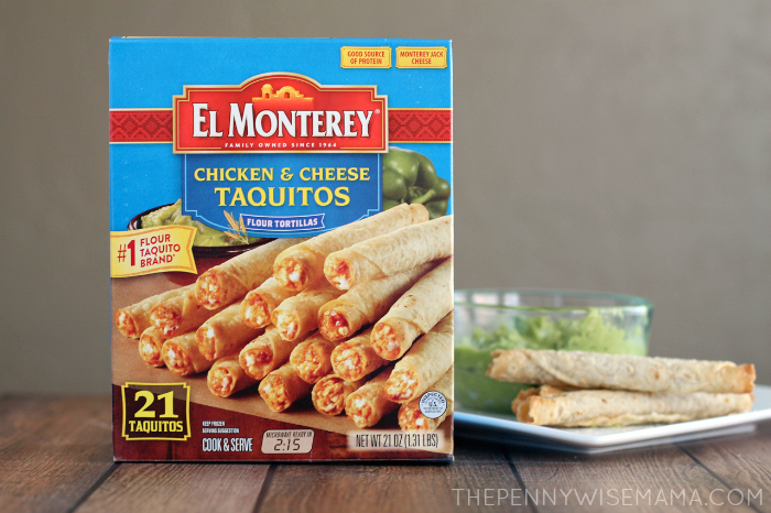 El Monterey Chicken & Cheese Flour Taquitos