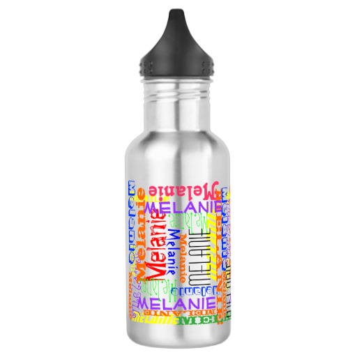 Customizes Water Bottle from Zazzle
