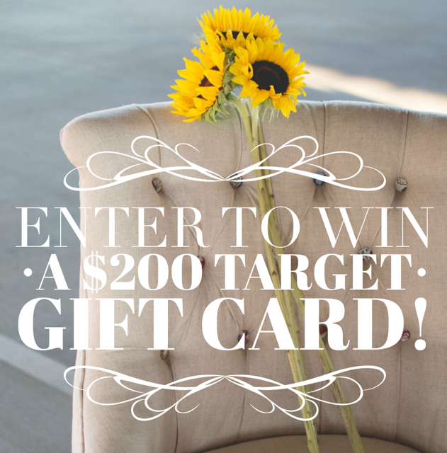 $200 Target Gift Card Giveaway