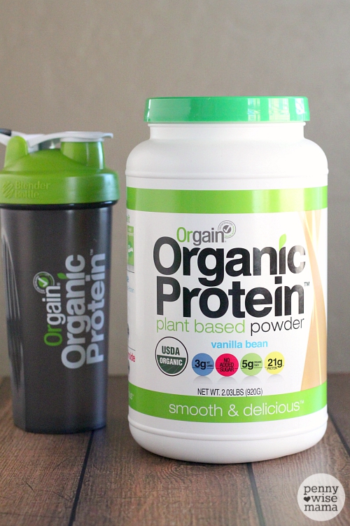 Orgain Organic Protein Powder Giveaway