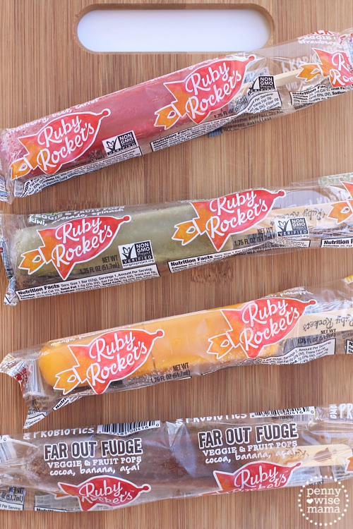 Ruby Rocket's Fruit & Veggie Ice Pops