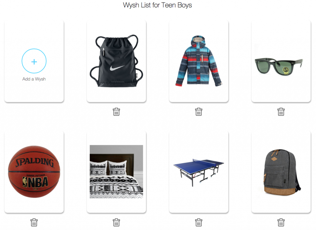 Create & Share Holiday Wish Lists with WyshMe