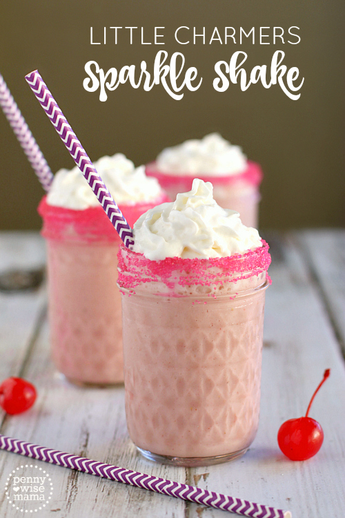 Little Charmers "Sparkle Shakes" - a fun & delicious treat that is also healthy!