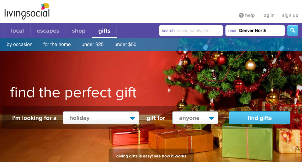 LivingSocial Gifts