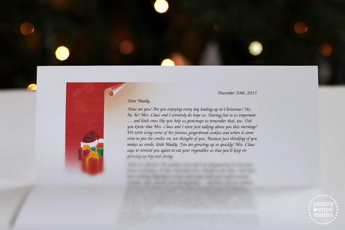 Free Letter from Santa