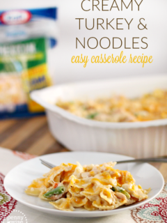 Creamy Turkey & Noodles - Delicious & Easy Casserole Recipe