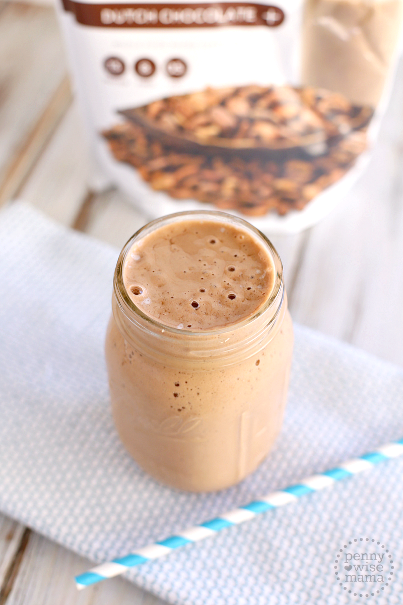 Chocolate Banana Smoothie with Juice Plus