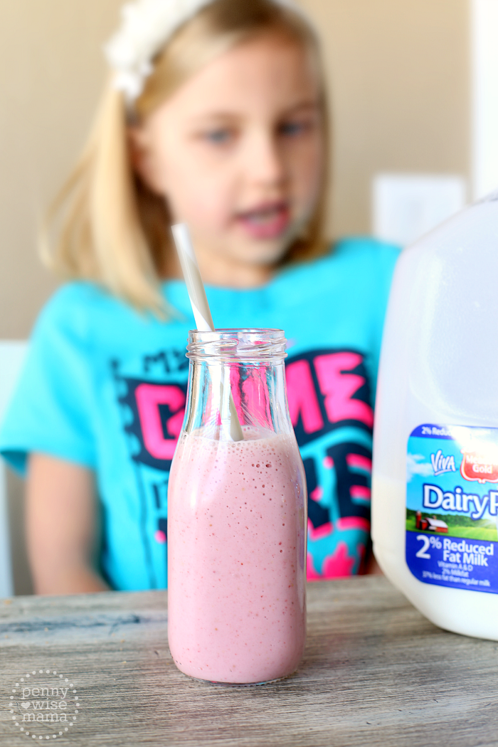 Strawberry Banana Smoothie 